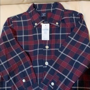 NWT Long sleeve shirt. Size 4, BabyGAP